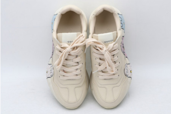 G*u*i rhyton leather sneaker