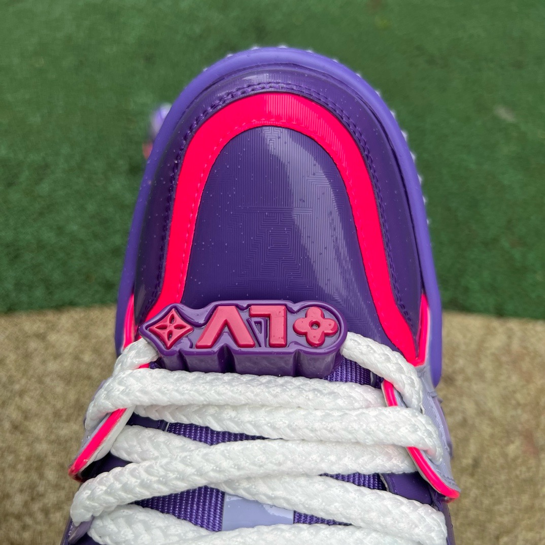 LV TRAINER MAXI Purple pink